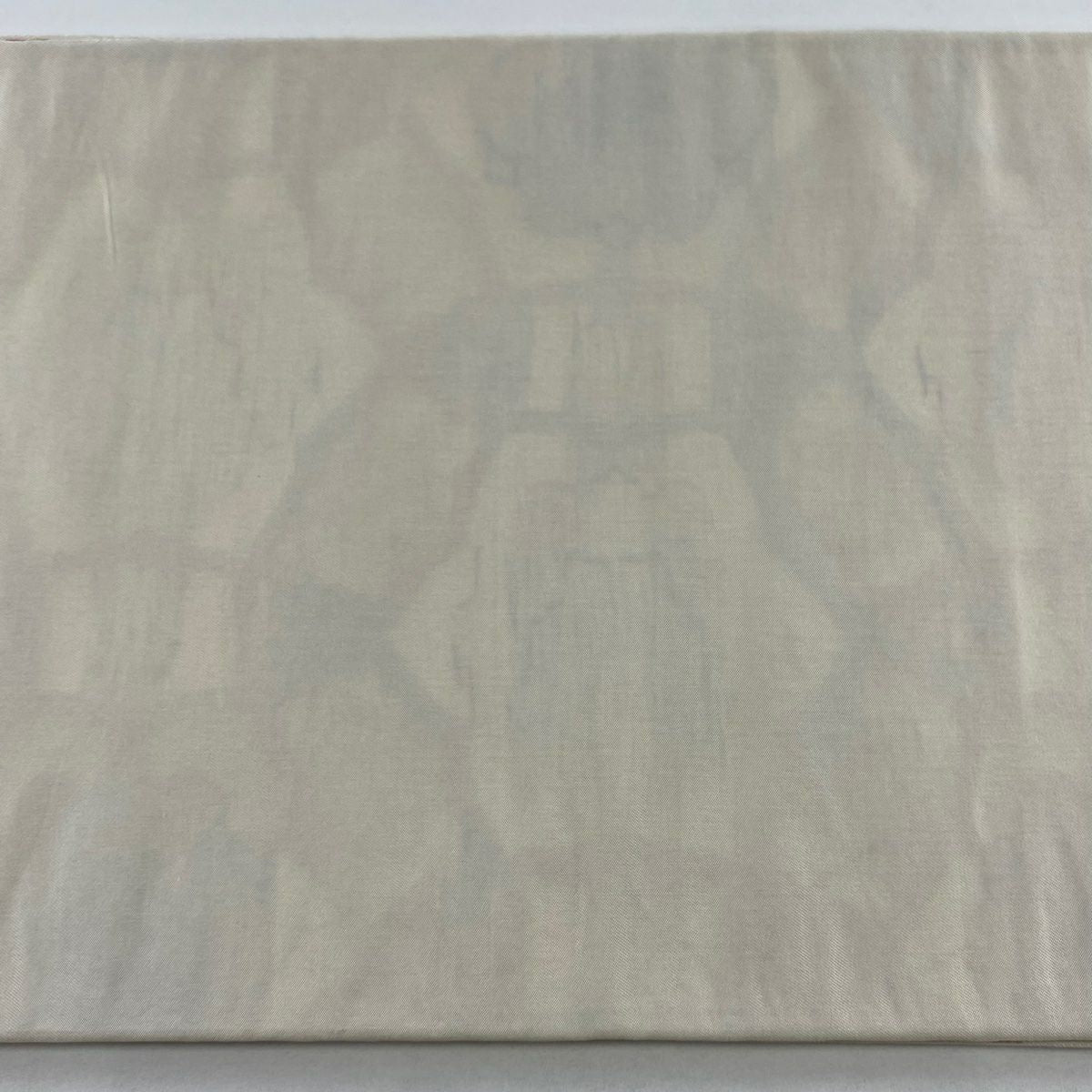 【美品】 袋帶 秀品級 華紋 花唐草紋 唐織 金金箔 灰白 六通 純蠶絲