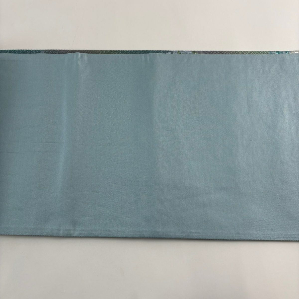 【美品】 袋帶 名品級 華繧繝 振袖禮服禮服用 櫻花 雪輪 金銀彩 唐織 水色 六通 純蠶絲