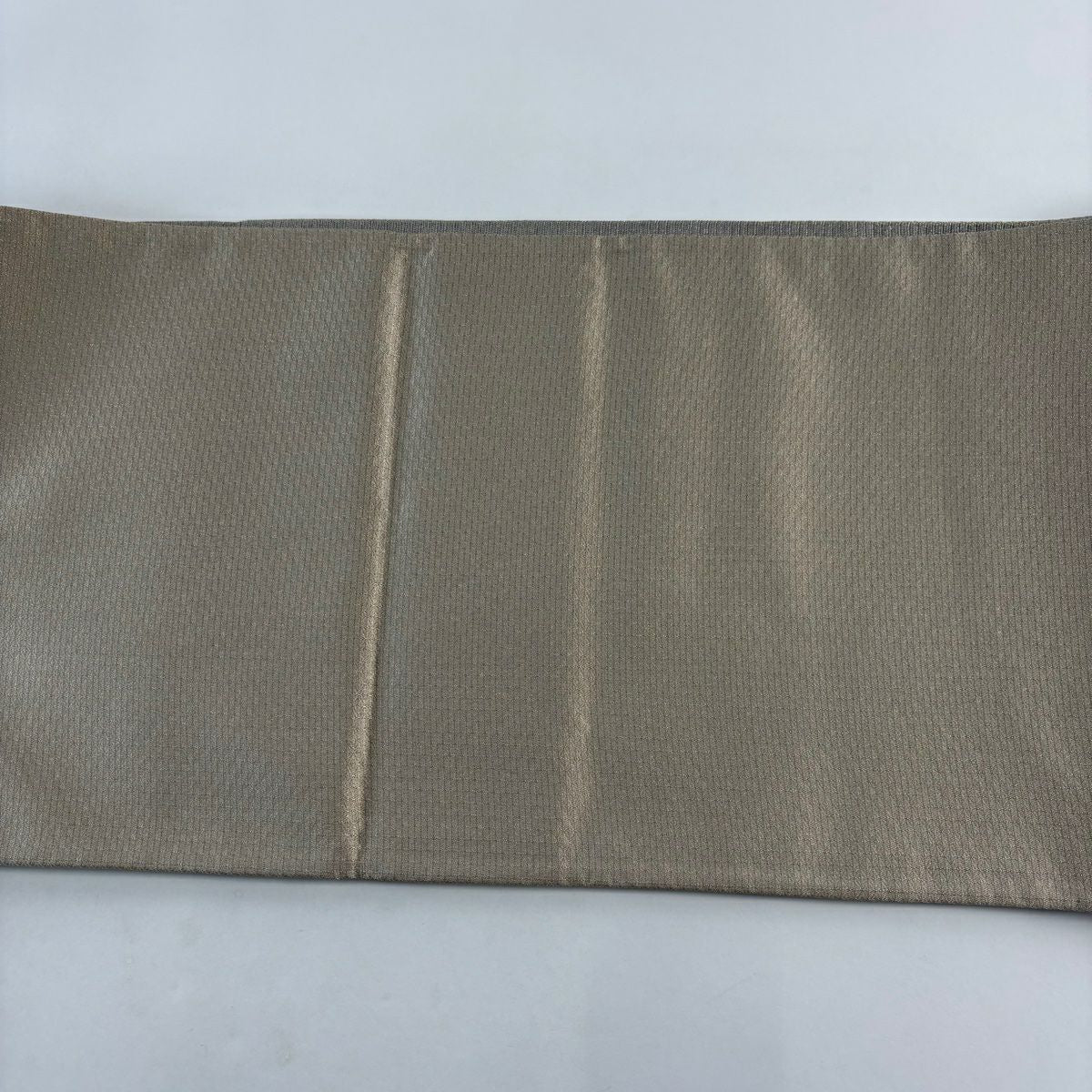 【美品】 袋帶 名品級 波 金絲 金色 大鼓圖案 純蠶絲