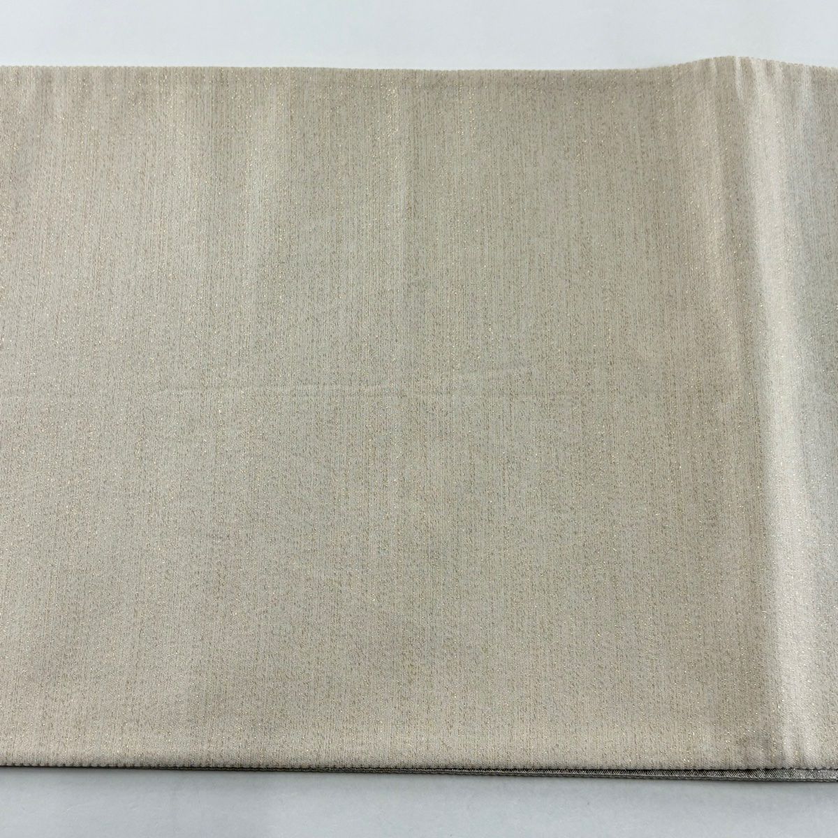 【美品】 袋帶 秀品級 向鳥 華紋 金金箔 金絲 金 六通 純蠶絲