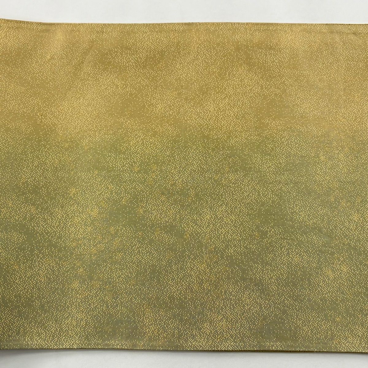 【美品】 袋帶 秀品級 華紋 鳳凰 金絲 唐織 金色 六通 純蠶絲