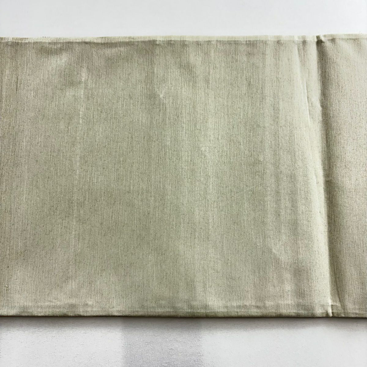 【美品】 袋帶 名品級 幾何圖案 青灰 純蠶絲