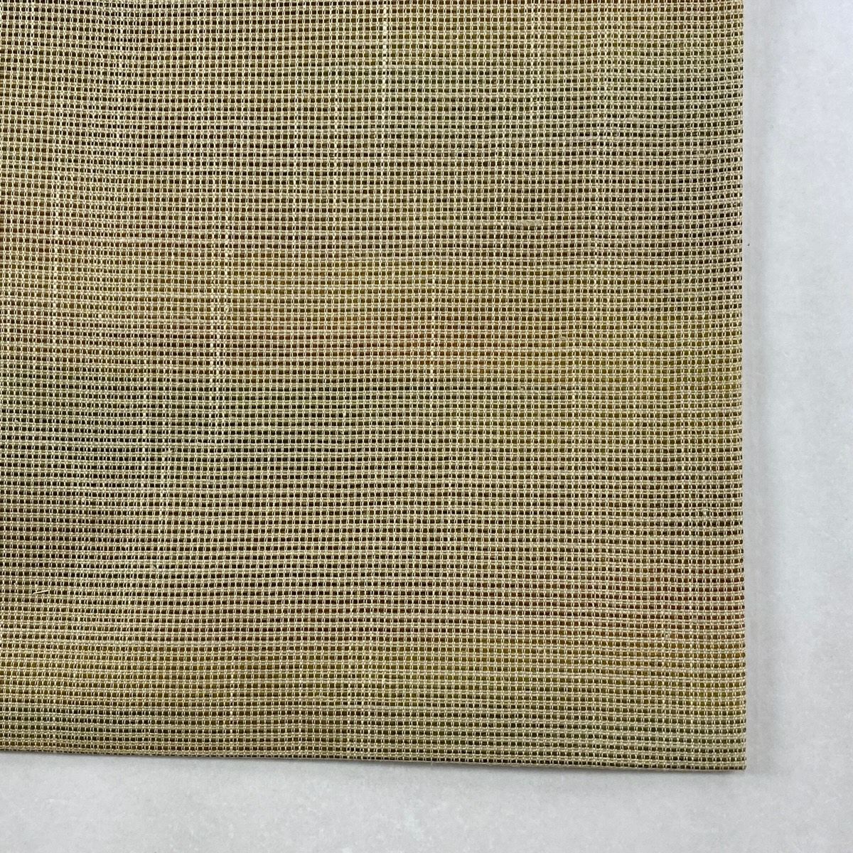 【美品】名古屋帶 逸品級 貓 月 金絲 米色 純蠶絲