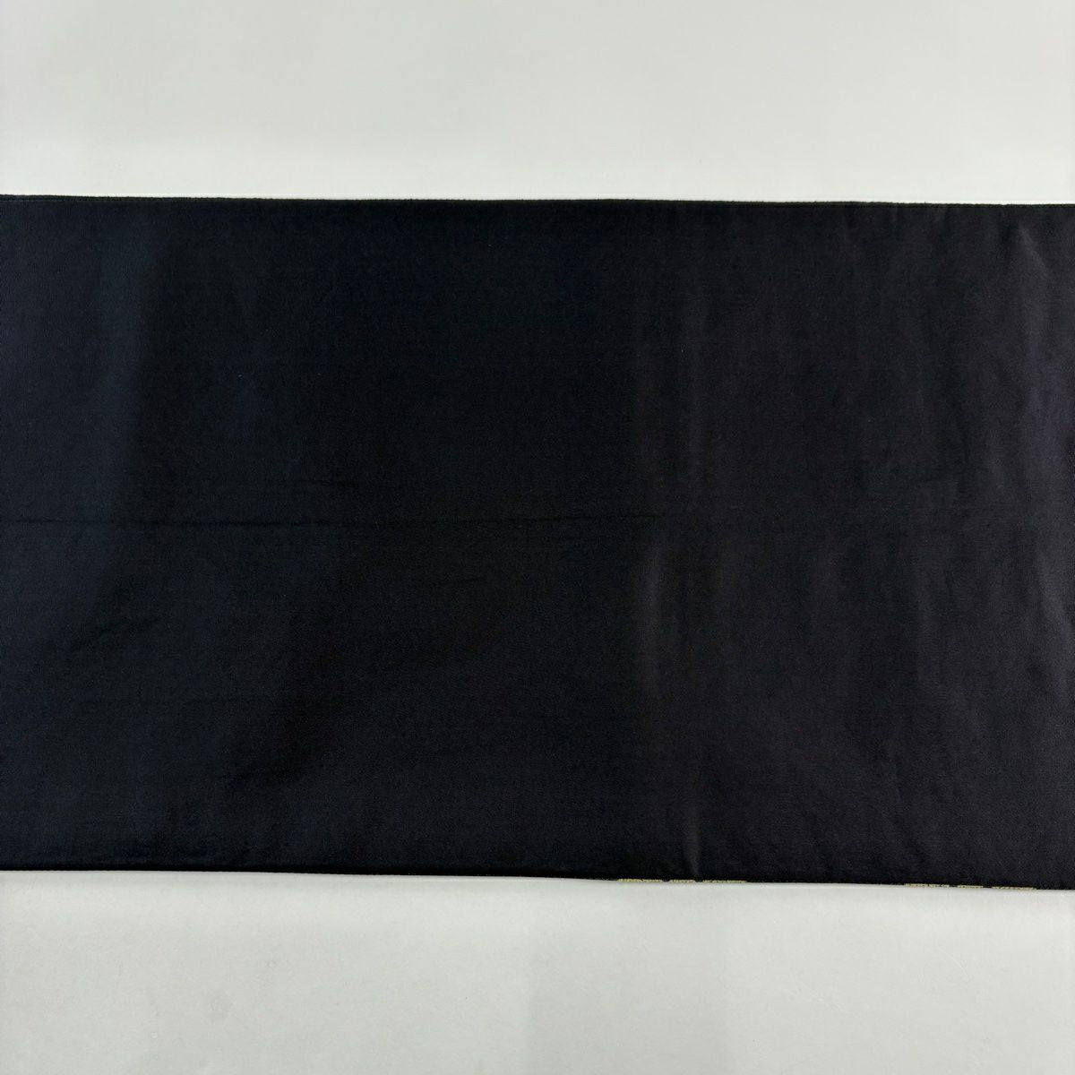 【美品】 袋帶 名品級 花菱 鳥 金金箔 金絲 青灰 六通 純蠶絲