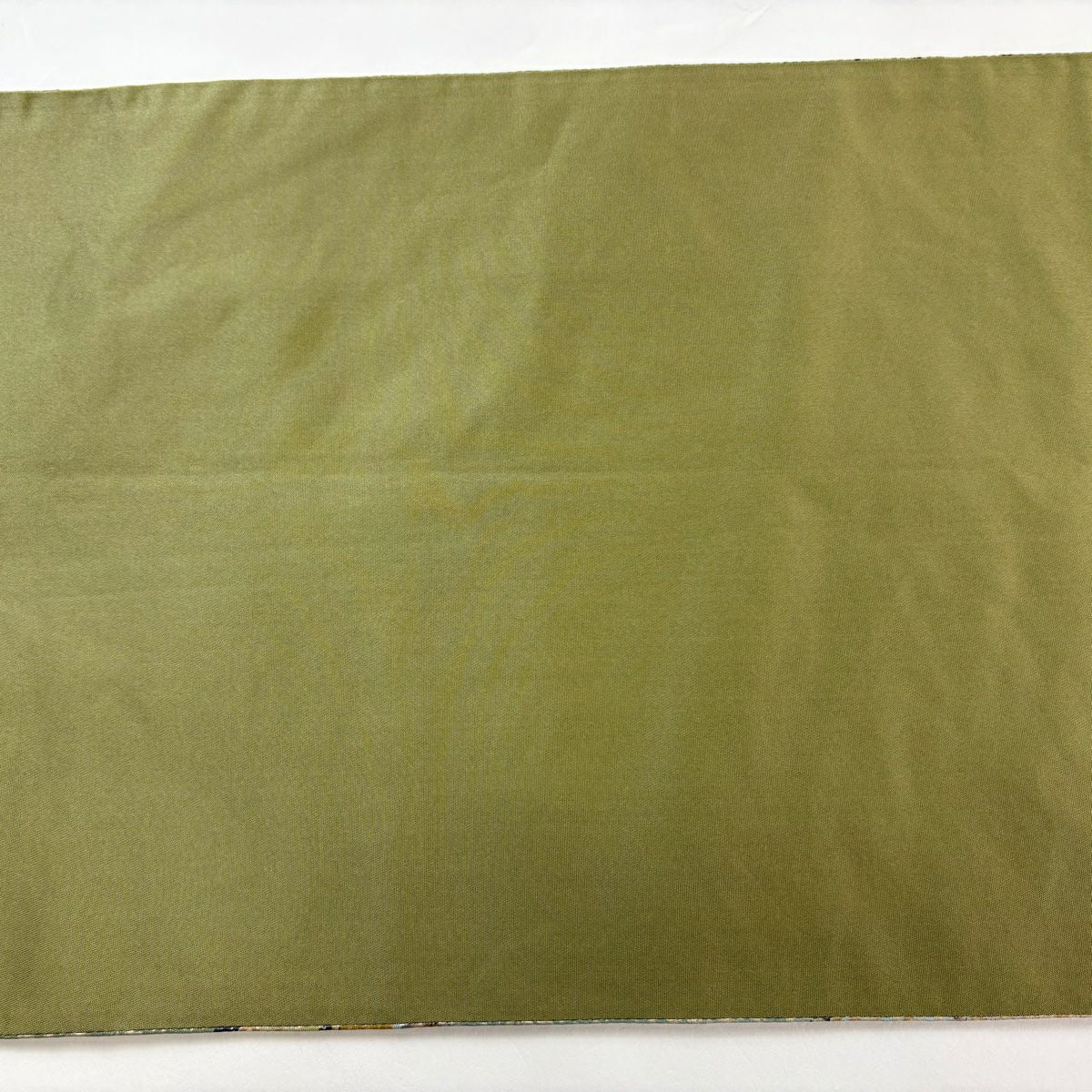 袋帶 逸品級 落款 牛首紬織織 霞 金金箔散佈 金銀彩 灰綠 全通 純蠶絲
