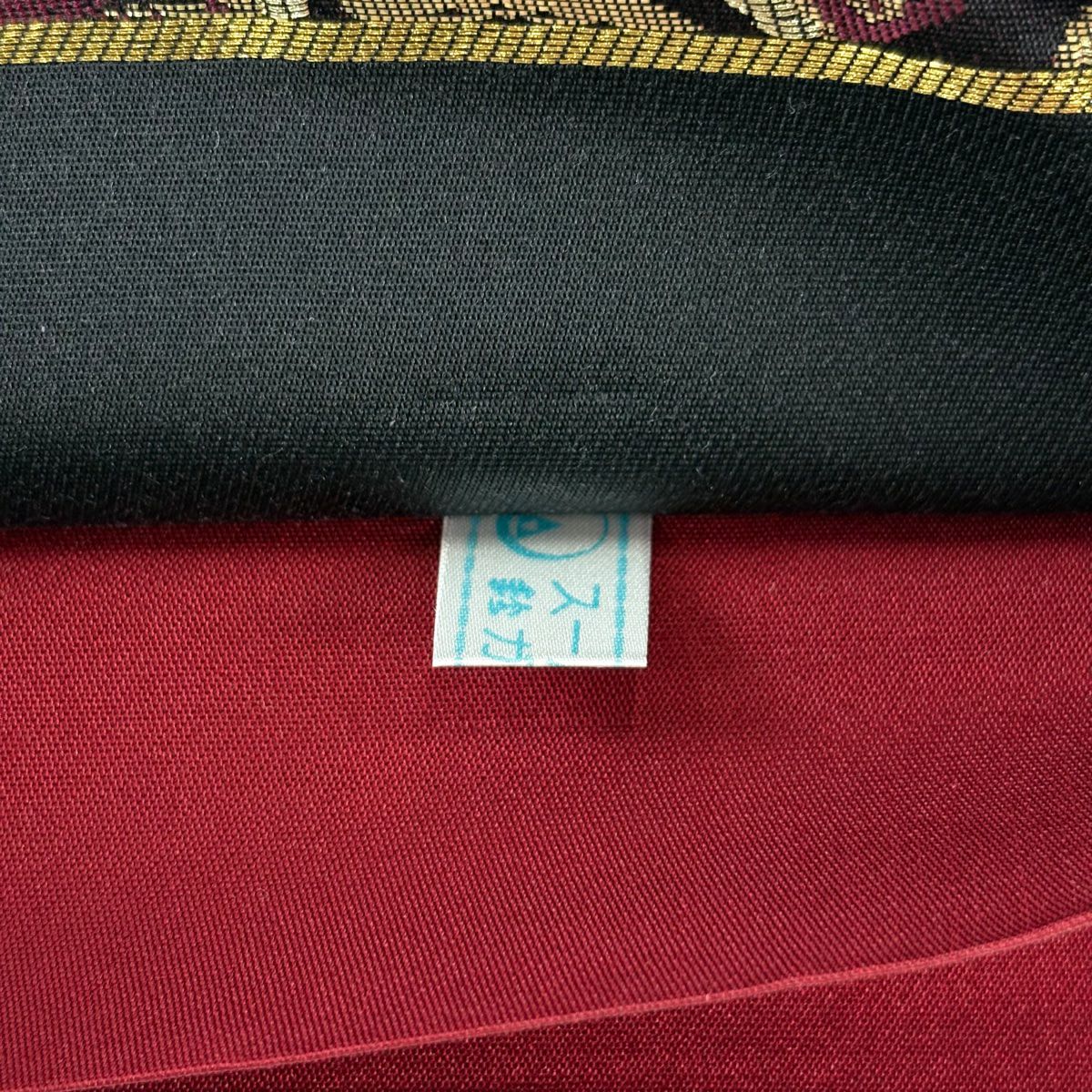 【美品】 袋帶 秀品級 鈴乃屋 振袖禮服禮服用 櫻花花瓣 金絲 金金箔 紅紫 六通 純蠶絲
