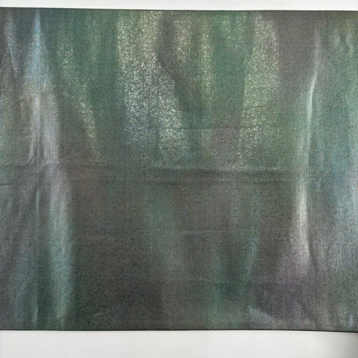 袋帶 秀品級 關西仕立 紹江紋 華紋 刺繡 金銀彩 青灰 純蠶絲