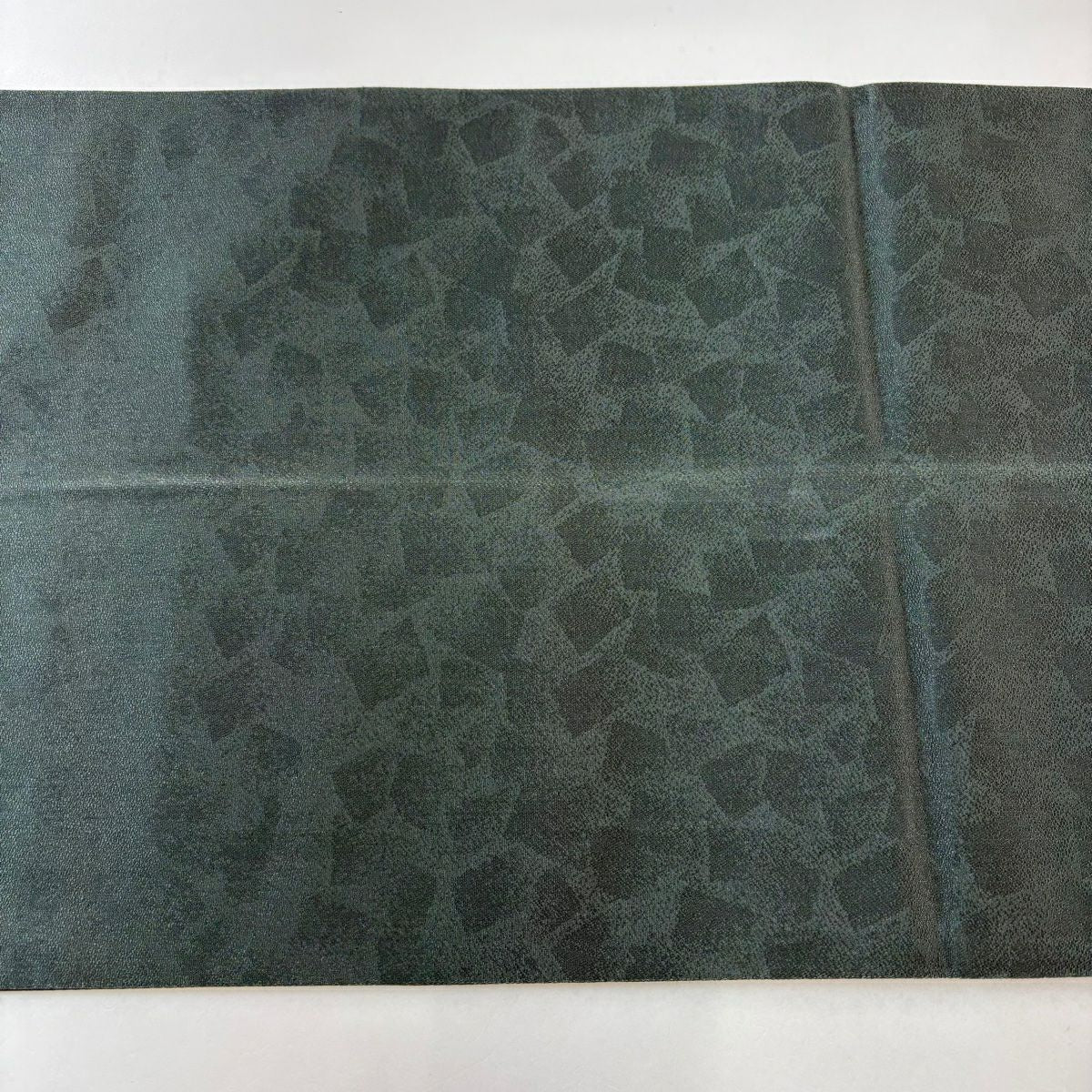 袋帶 秀品級 關西仕立 雲波 金金箔散佈 金絲 金銀彩 深綠 六通 純蠶絲