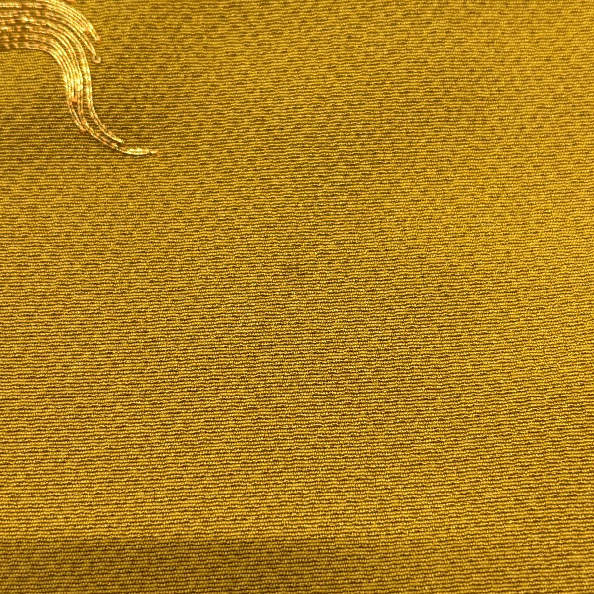 【美品】振袖禮服 身長170cm 袖長68cm L 雙層 吹寄寶盡 金絲刺繡 山吹茶 純蠶絲 秀品級