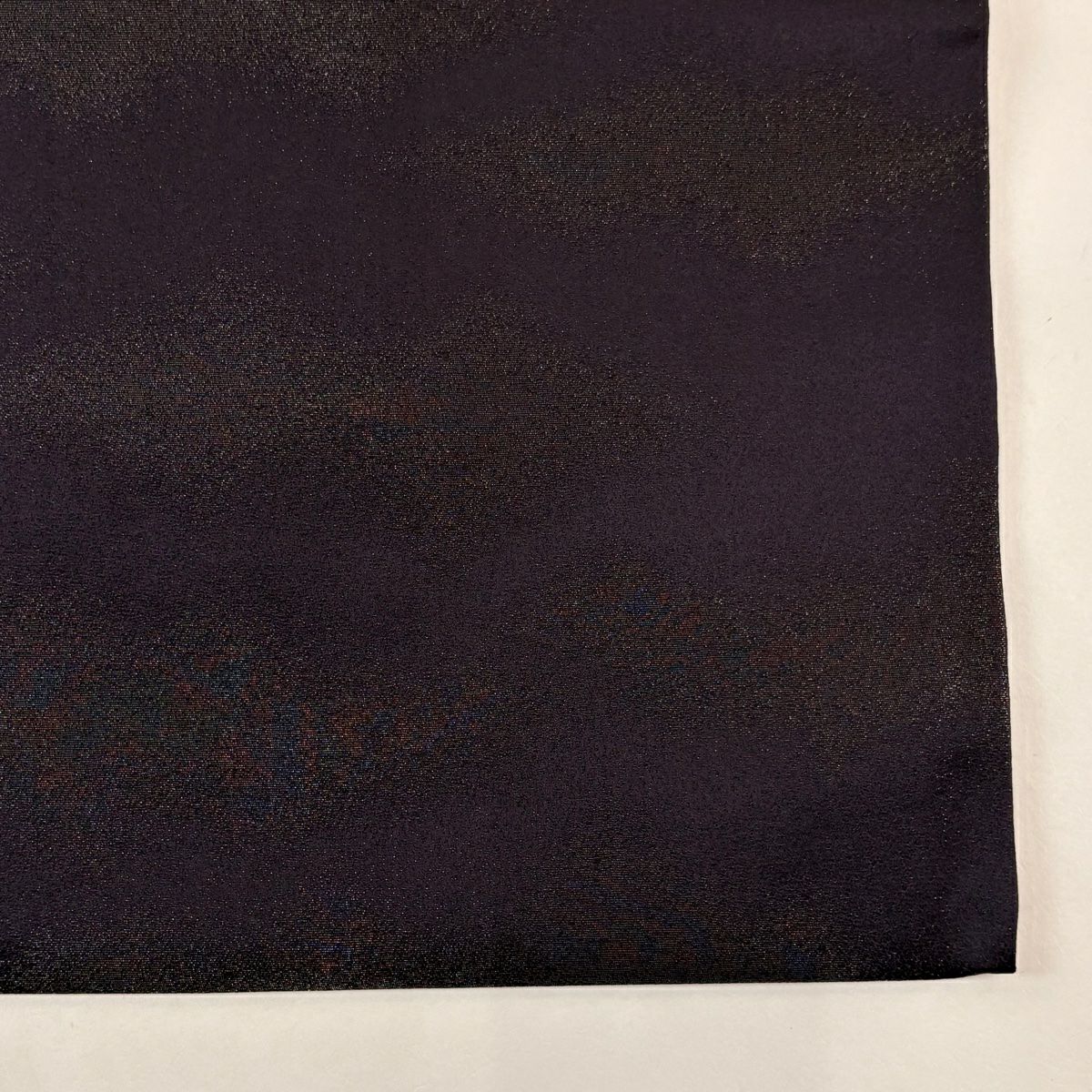 【美品】名古屋帶 逸品級 草花紋 金銀彩 漸層 深紫 純蠶絲
