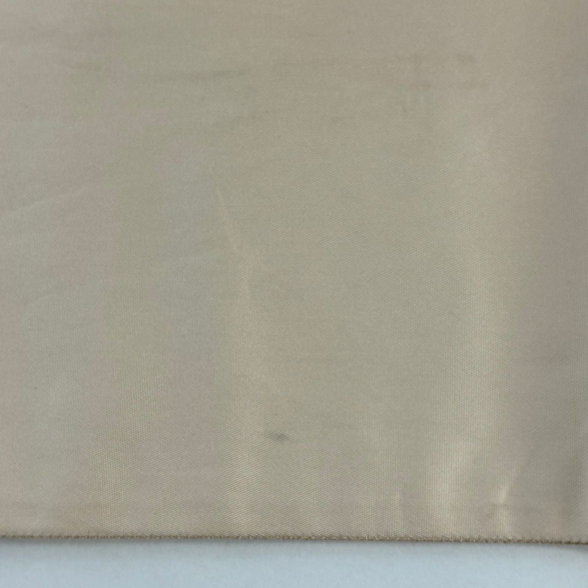 袋帶 秀品級 附有落款 扇子面 草花紋 金銀彩 螺鈿 金色 大鼓圖案 純蠶絲