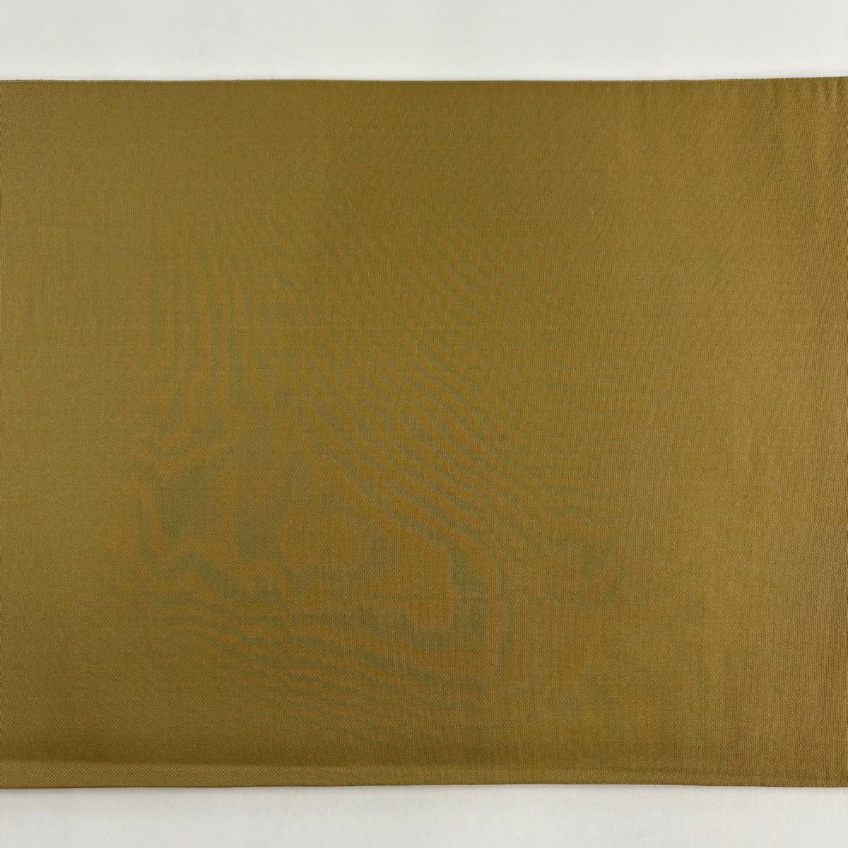 【美品】 袋帶 秀品級 風景 樹木 金糸 薄茶 お太鼓圖案 純蠶絲