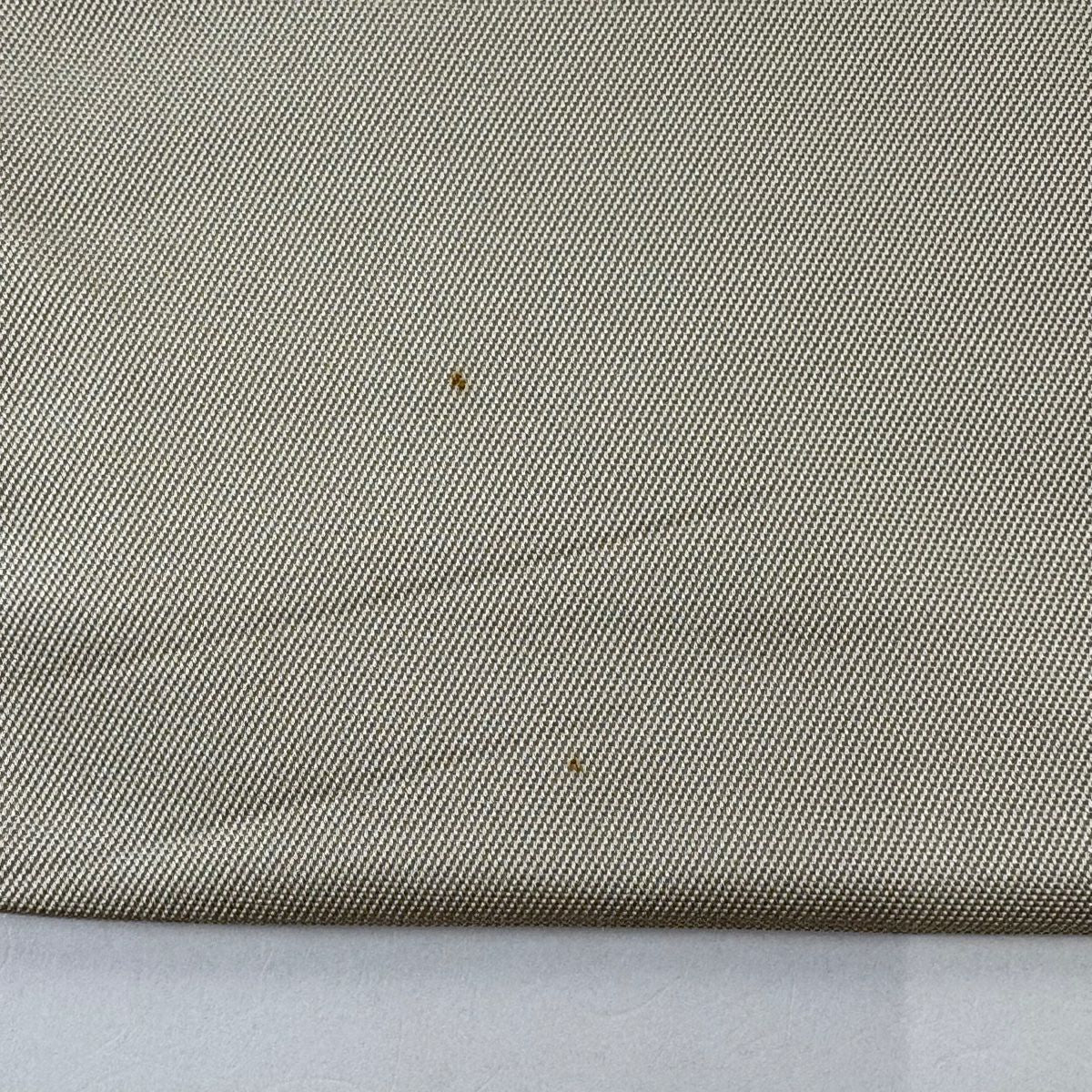 【美品】 袋帶 秀品級 本袋 器物 金金箔 米色 六通 純蠶絲