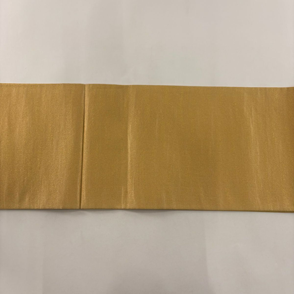 【美品】 袋帶 秀品級 綴織 波濤菊花花紋 金絲 金色 大鼓圖案 純蠶絲