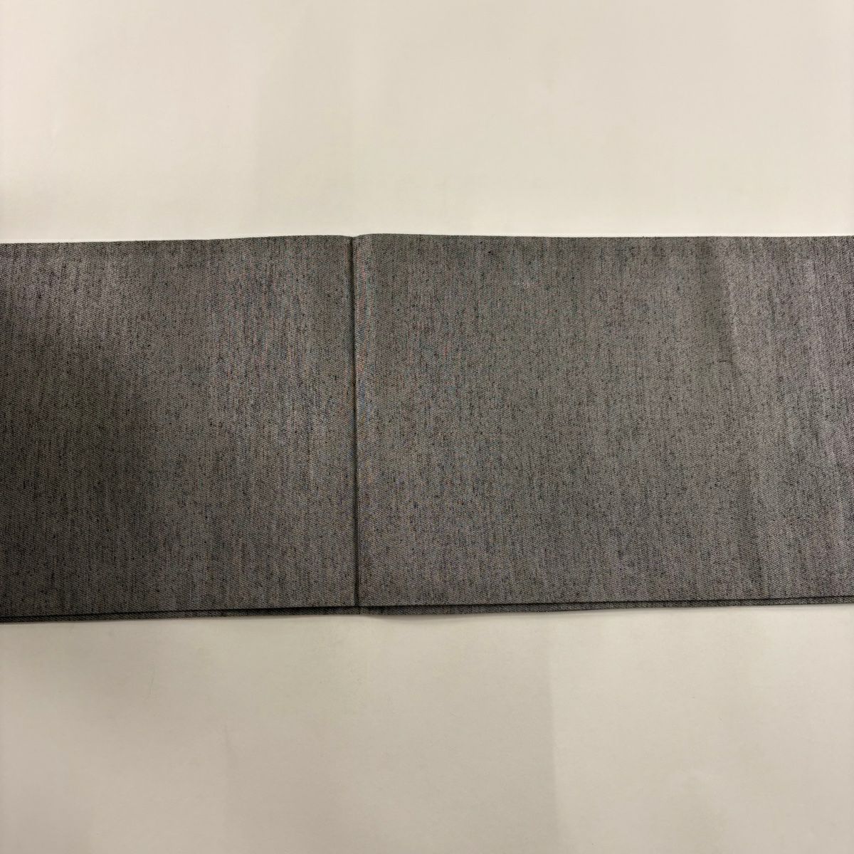 【美品】 袋帶 秀品級 幾何學 金金箔 黑色 大鼓圖案 純蠶絲