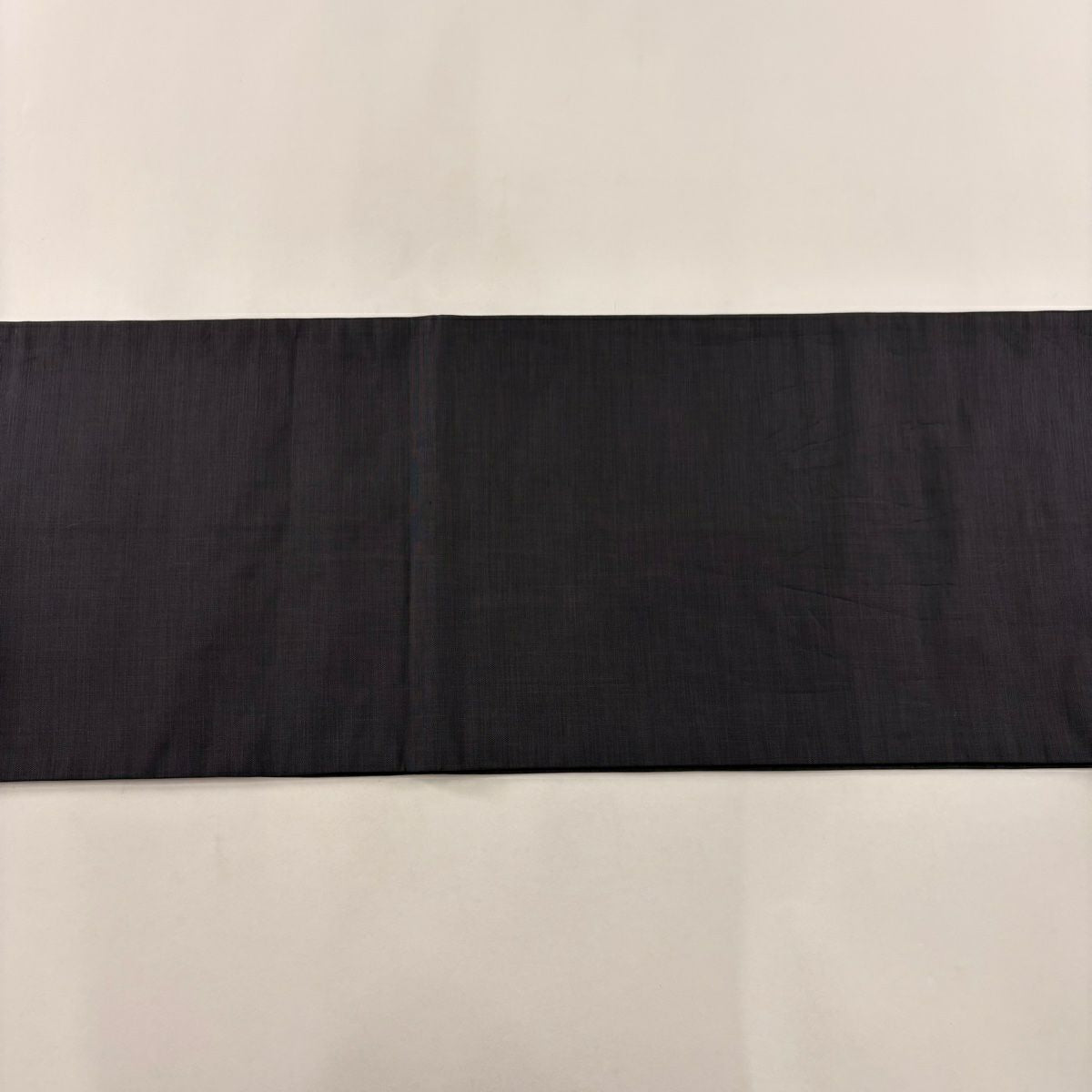 袋帶 秀品級 幾何學 葉紋 深藍 六通 純蠶絲