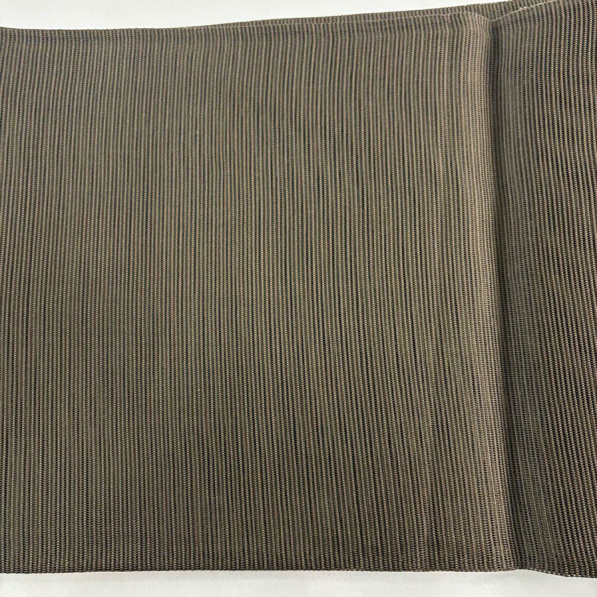 【美品】 袋帶 秀品級 夏帶 手長蝦 流水 拉麵 茶綠 金銀彩 正蠶絲