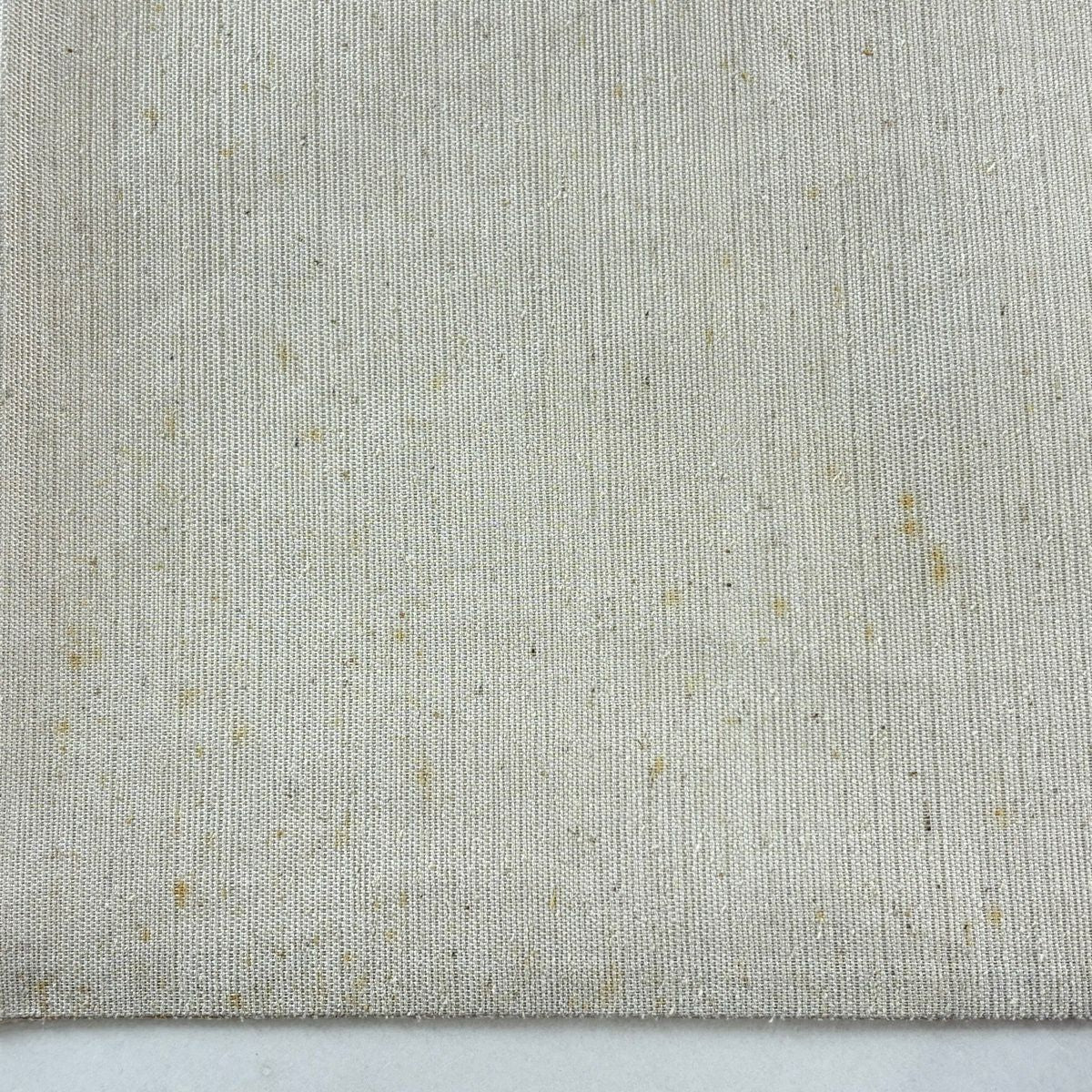 袋帶 秀品級 波 金銀絲 米色 大鼓圖案 純蠶絲