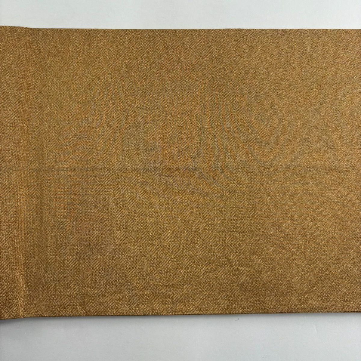 【美品】 袋帶 秀品級 華紋 花唐草紋 金絲 金金箔 金 六通 純蠶絲