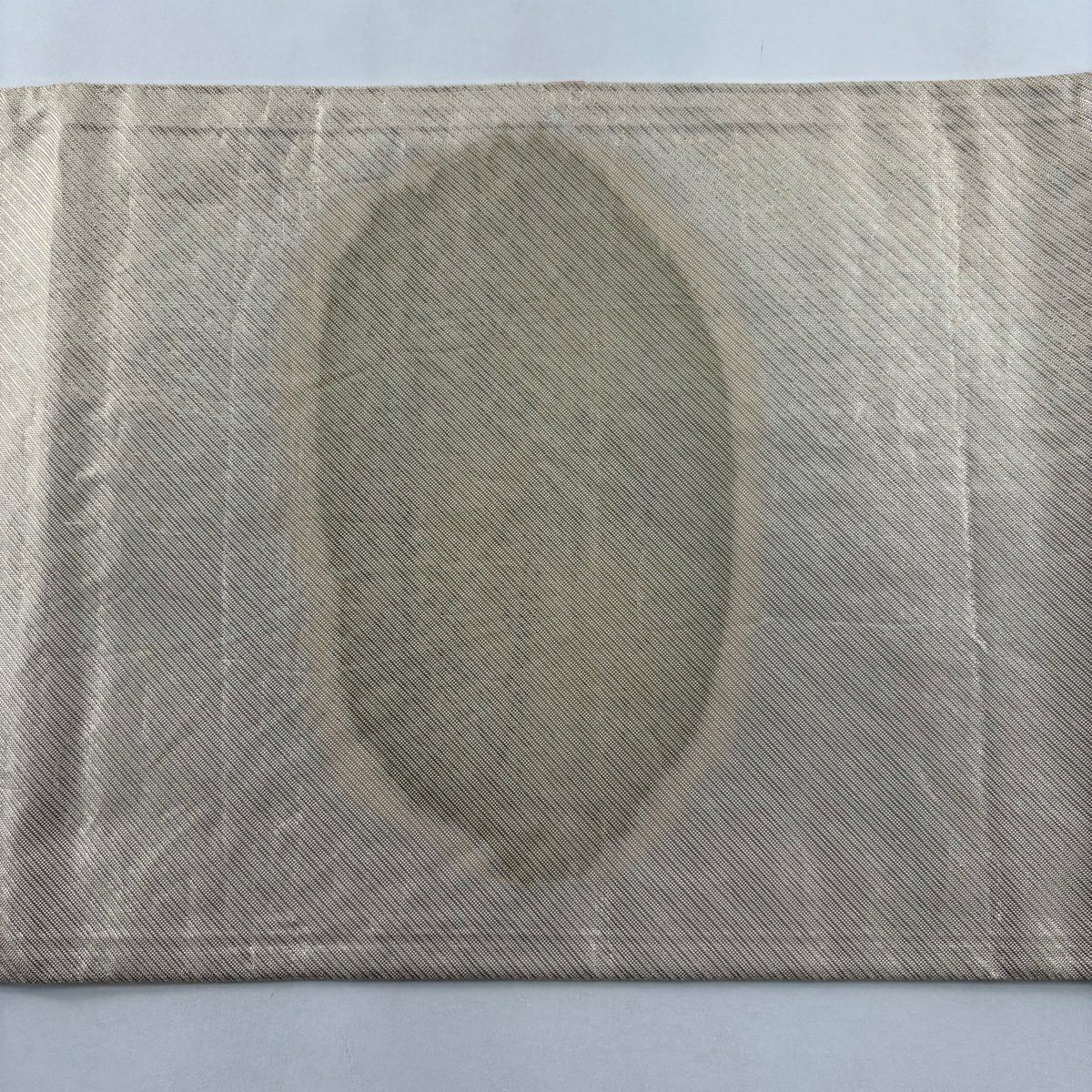 袋帶 秀品級 樱花 波 金絲 金金箔 灰白 六通 純蠶絲