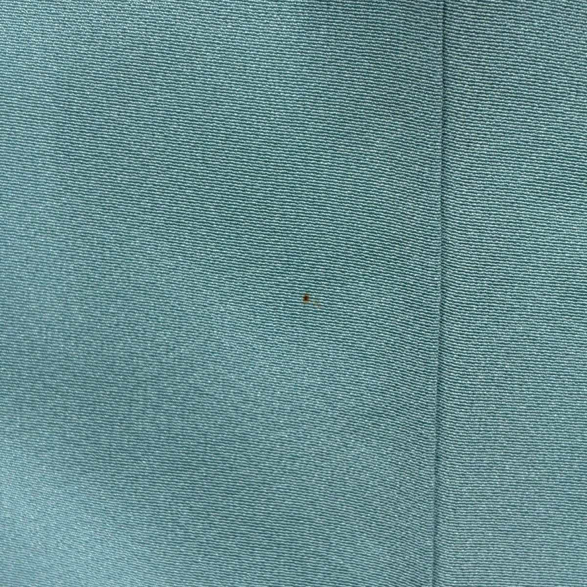 訪問服 身長168cm 袖長68.5cm L 雙層 落款有 枝花 染分 ぼかし 水藍色 純蠶絲 名品級