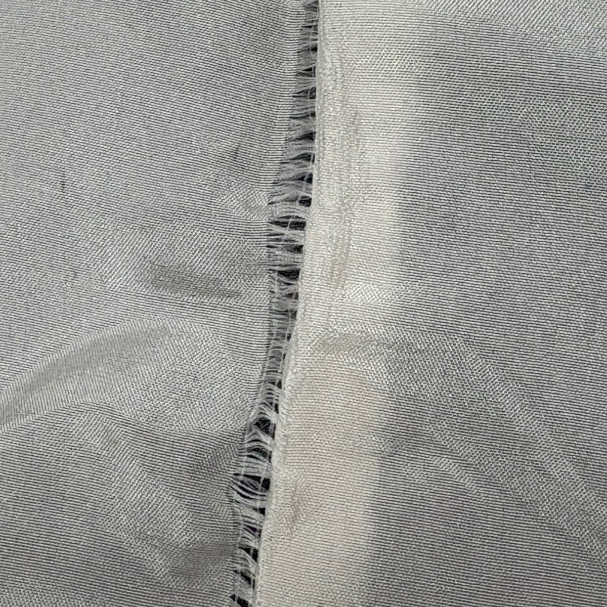 付下 身長159cm 袖長63.5cm S 雙層 ますいわ屋 花車 金糸 刺繡 灰紫 純蠶絲 秀品級 一つ紋