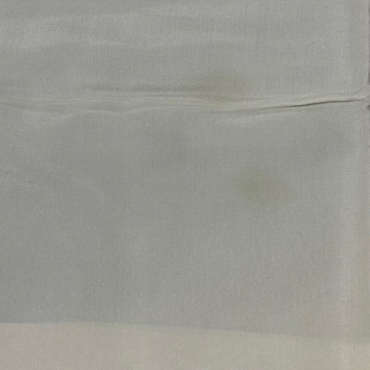 訪問服 身長151.5cm 袖長65.5cm M 雙層 櫻花 染分 朦朧 灰綠 純蠶絲 優品級