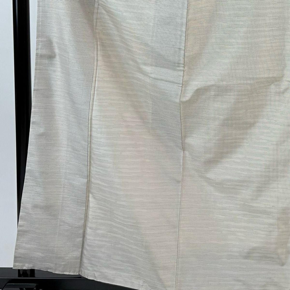 紬織 身長161cm 袖長62.5cm S 雙層 霞 灰櫻 純蠶絲 優品級