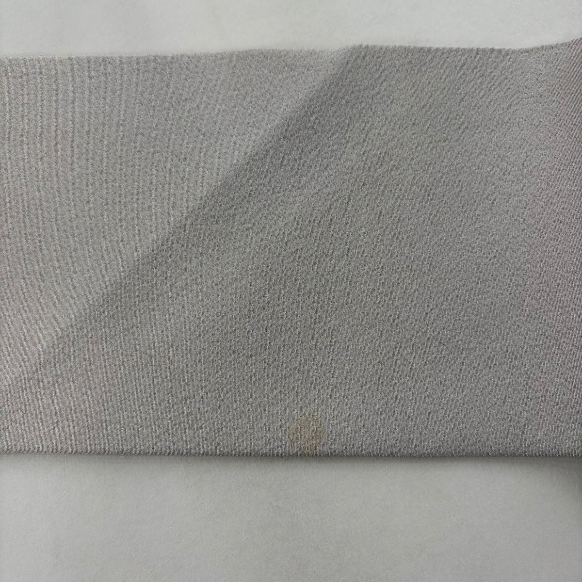 名古屋帶 秀品級 附落款 風景 建築 漸層 灰紫 純蠶絲