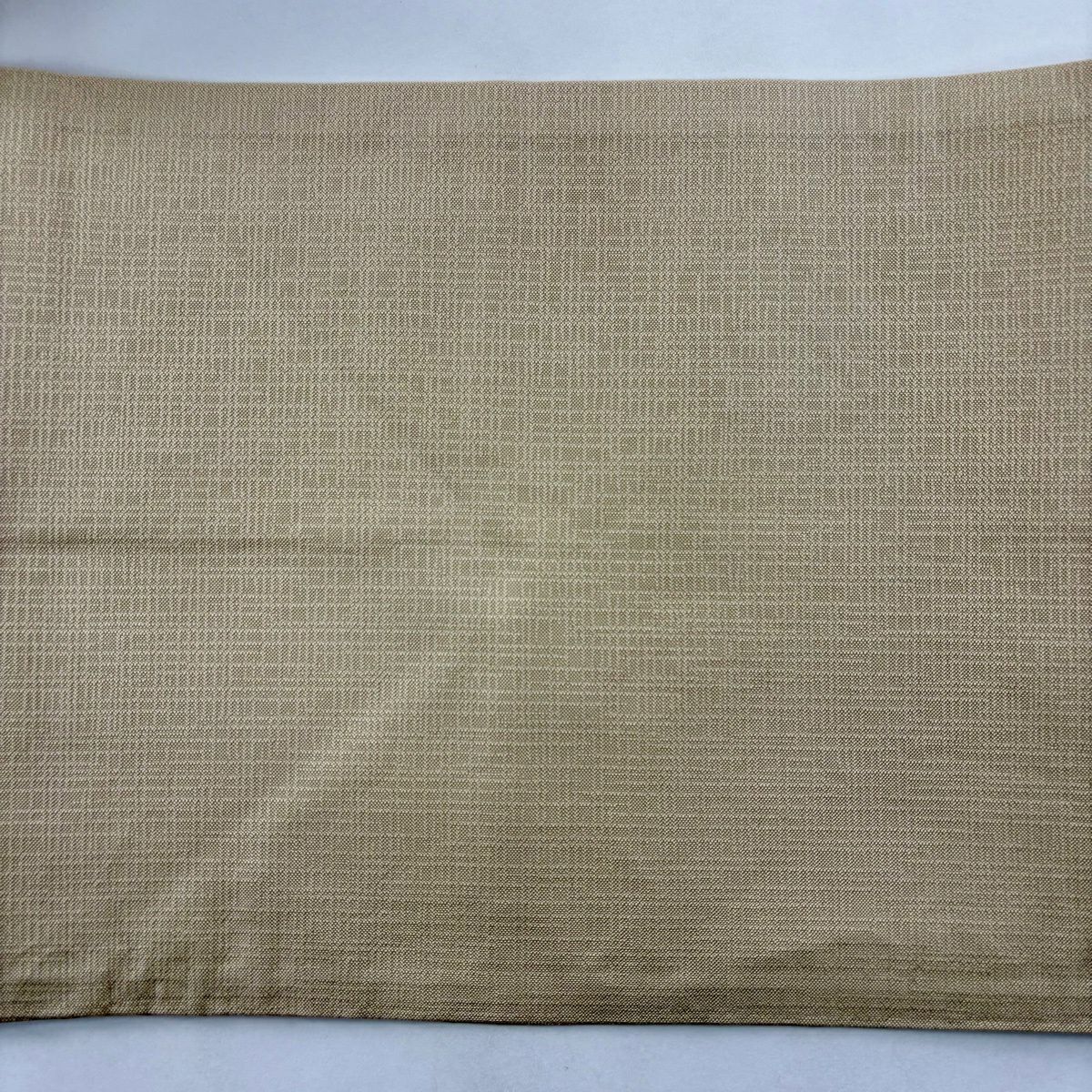 【美品】名古屋帶 秀品級 櫛 髮簪 薄茶 純蠶絲