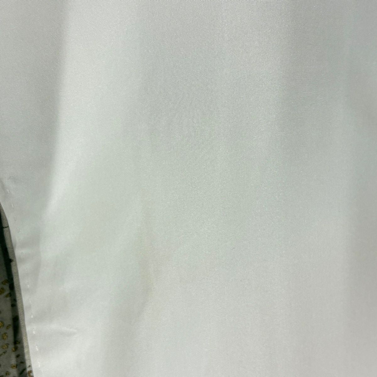 訪問服 身長159.5cm 袖長65cm M 雙層 花鳥 菱 金銀彩 刺繡 淺橙色 純蠶絲 優品級
