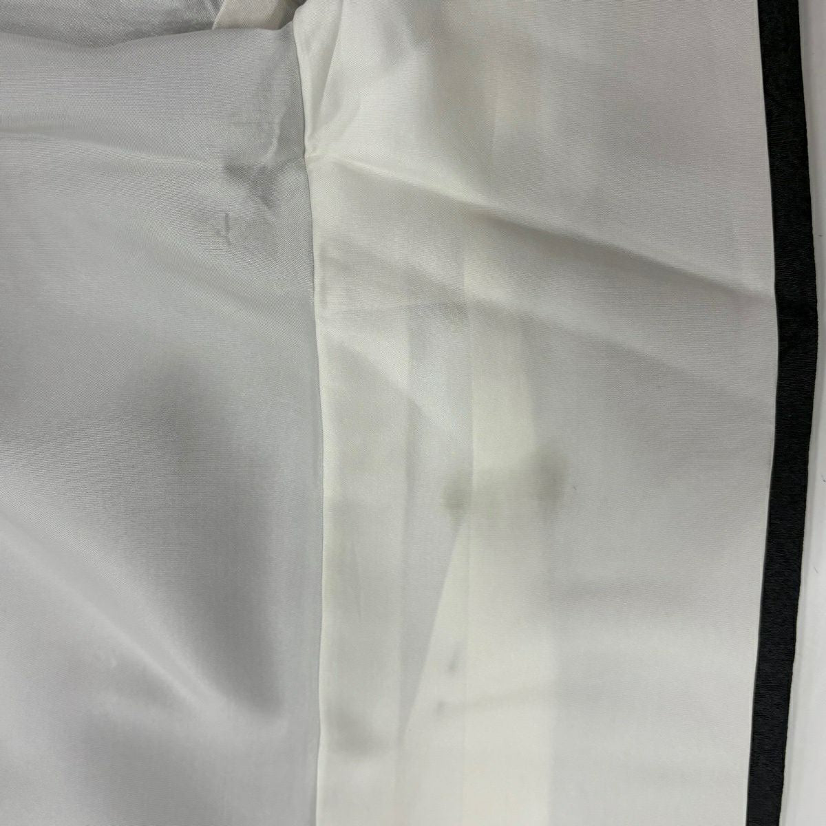 訪問服 身長156cm 袖長62cm S 雙層 辻花染 金彩裝飾 漸層 灰 純蠶絲 優品級