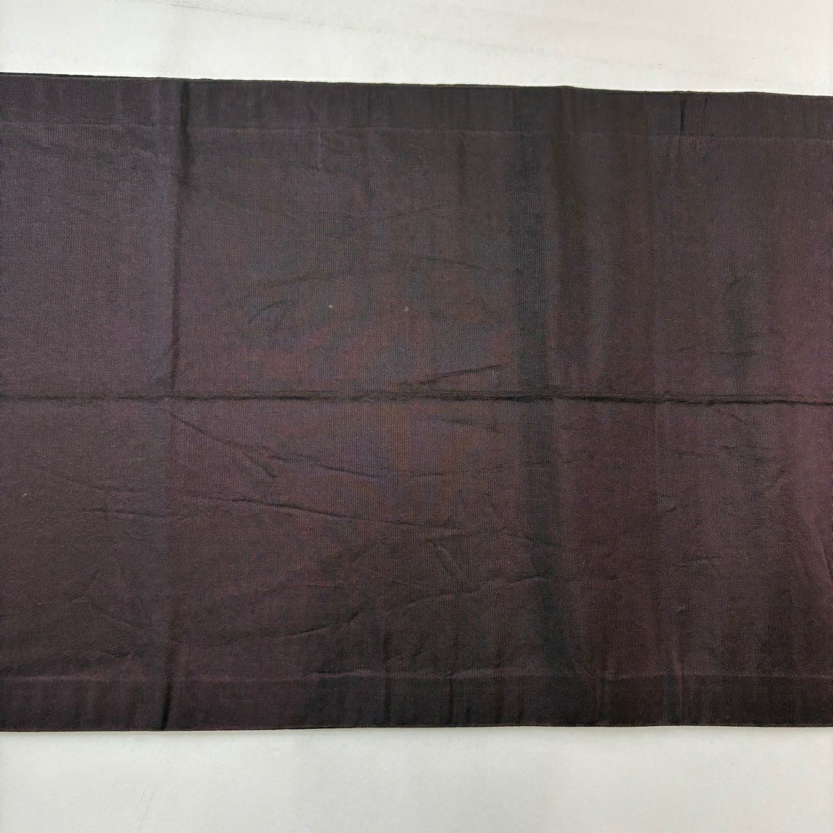 袋帶 優品級 關西仕立 幾何學圖案 深紫 純蠶絲