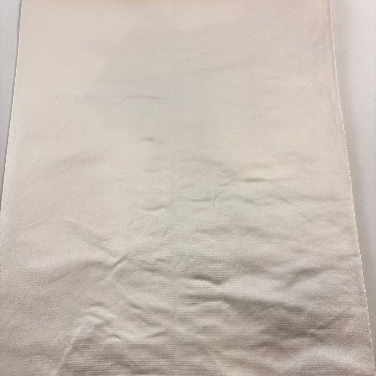 袋帶 名品級 じゅらく 落款あり 扇子面 秋草 金絲 金金箔 米色 六通 純蠶絲