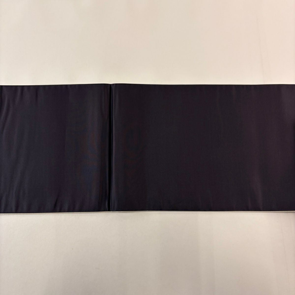 【美品】 袋帶 秀品級 草花紋 破れ色紙 金絲 灰茶 お太鼓柄 純蠶絲