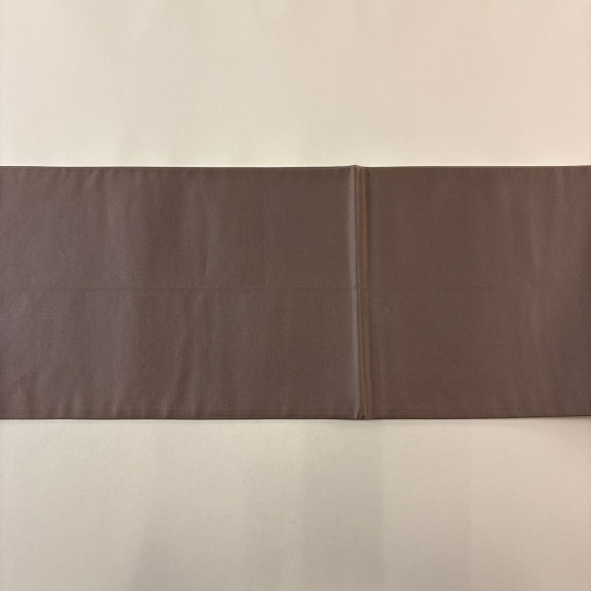 【美品】 袋帶 秀品級 草花紋紋 金金箔 銀線 灰茶 六通 純蠶絲