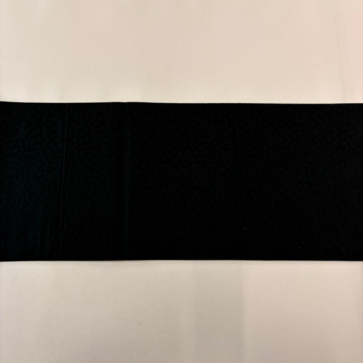 【美品】 袋帶 秀品級 櫻花花瓣 金金箔 金銀彩 黑 六通 純蠶絲