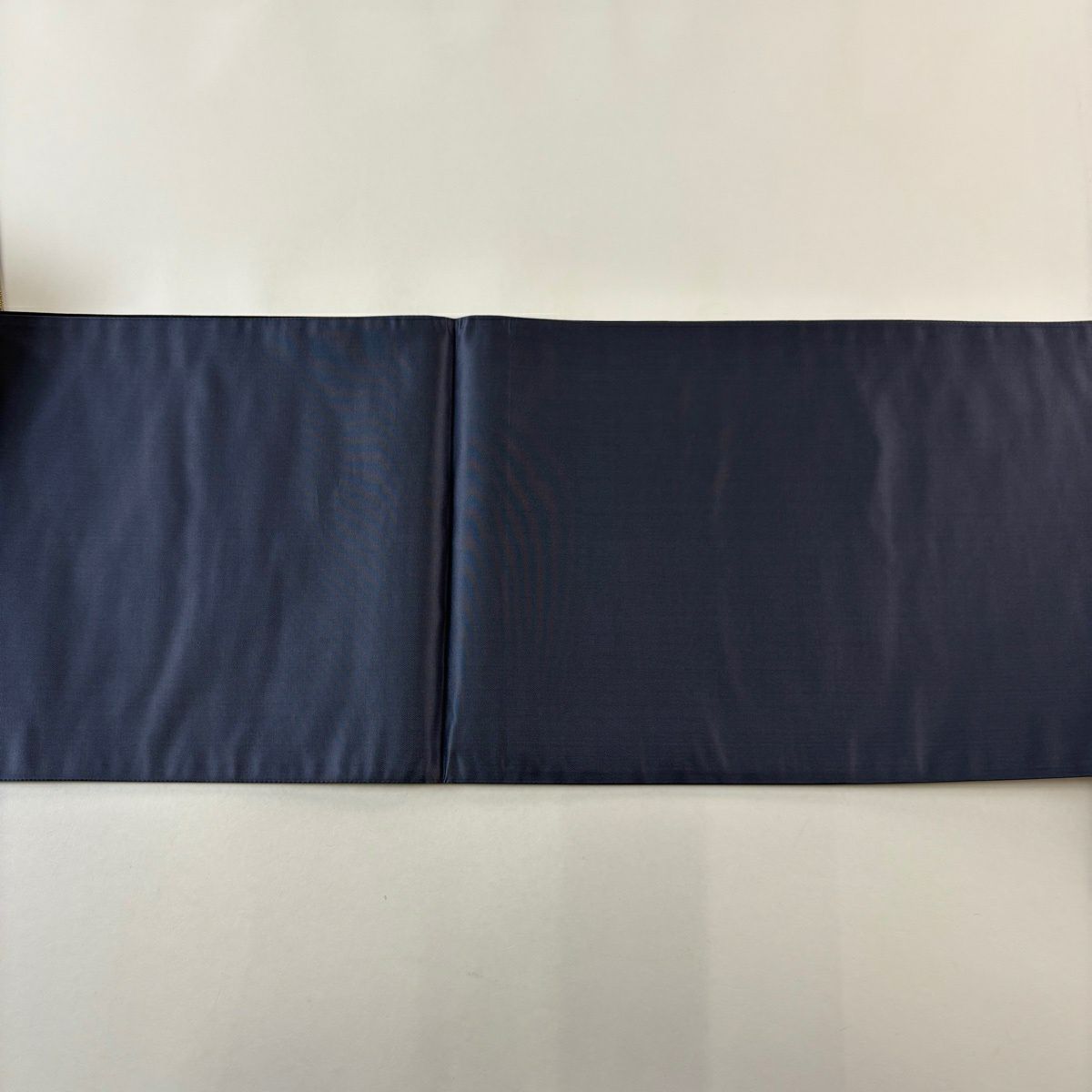 【美品】 袋帶 秀品級 七寶紋 雲文 金絲 金金箔 灰色 六通 純蠶絲