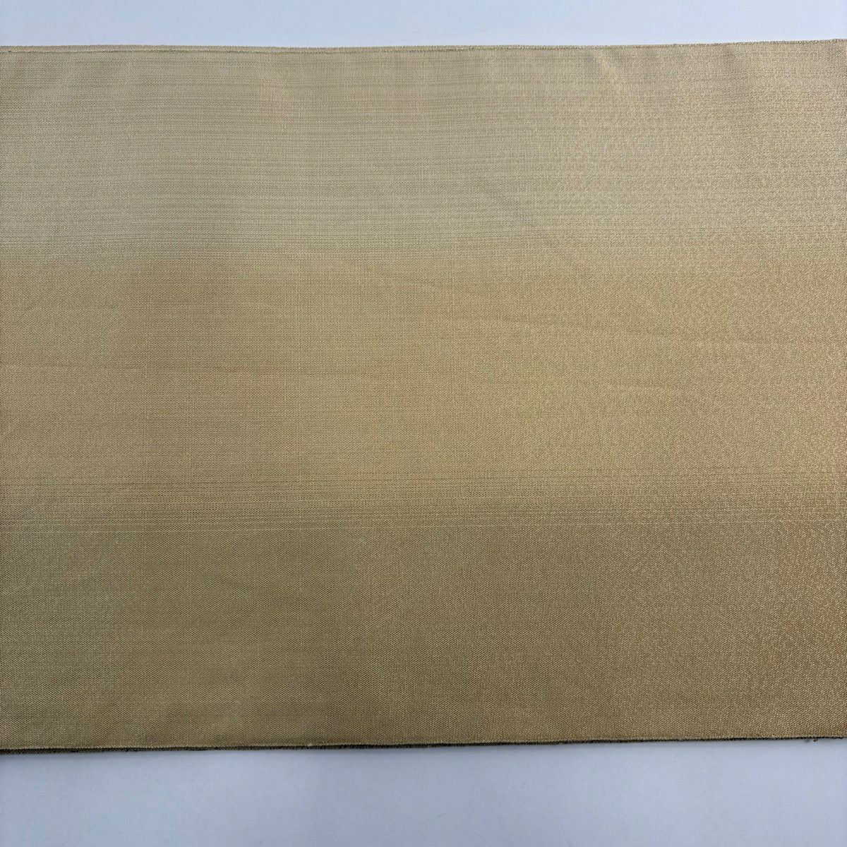 【美品】 袋帶 名品級 貓頭鷹 枝葉 金通 金絲 山吹色 大鼓圖案 純蠶絲