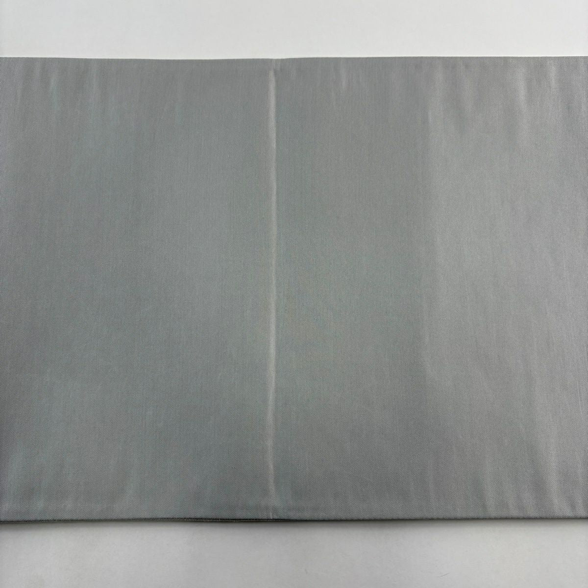 【美品】 袋帶 秀品級 鈴乃屋 風雲霞紋 金銀彩 金金箔 灰 深藍 六通 純蠶絲