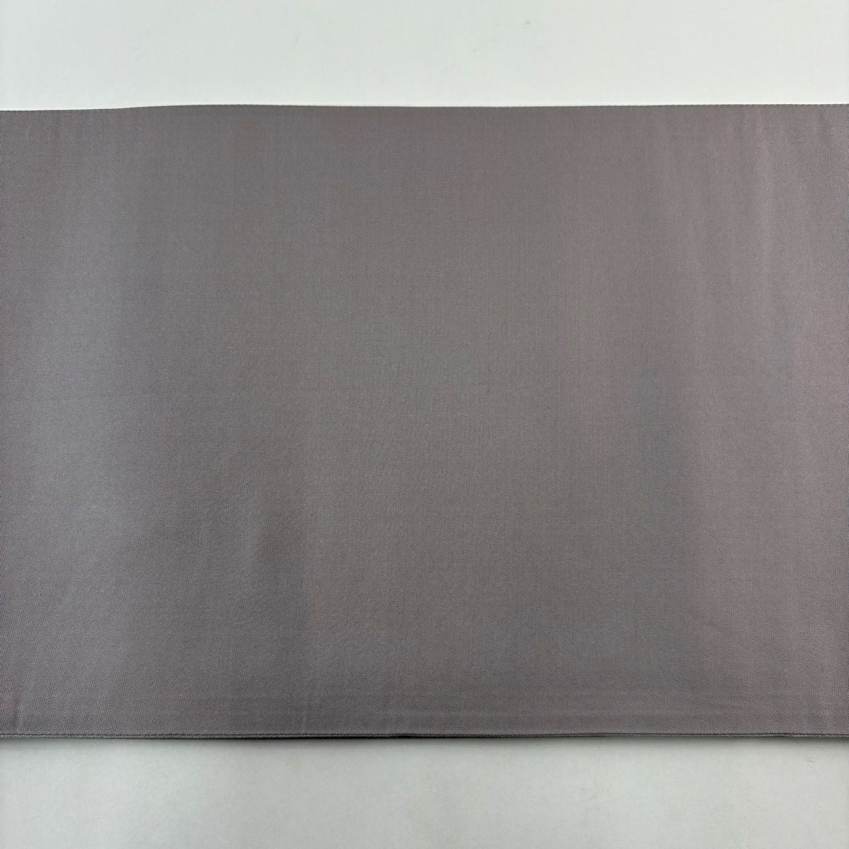 【美品】 袋帶 秀品級 鳥 銀線 灰 深藍色 お太鼓圖案 純蠶絲