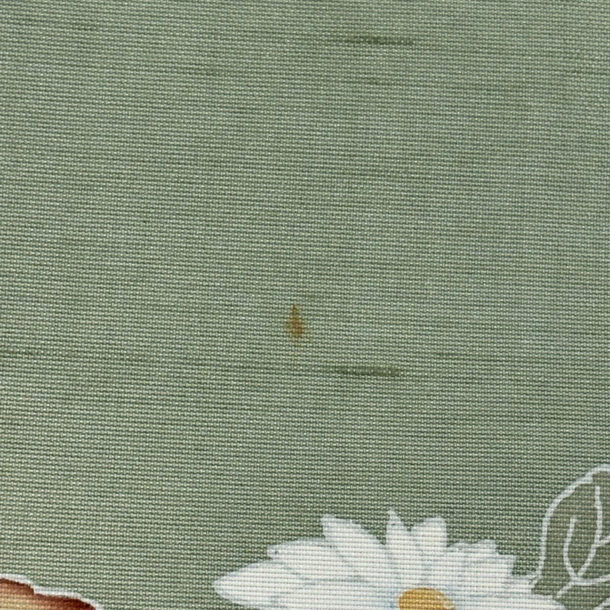 訪問服 身長151cm 袖長65.5cm M 雙層 紬織織 童 枝花 漸層 薄綠 純蠶絲 秀品級