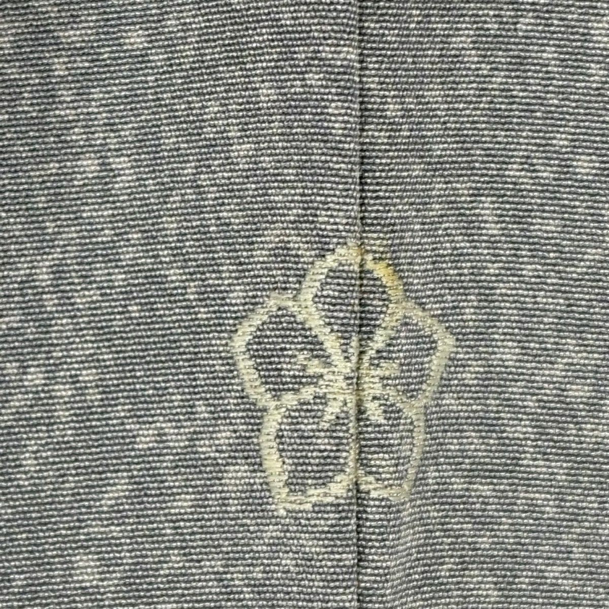 【美品】訪問服 身長151.5cm 袖長62.5cm S 雙層 鴛鴦 松樹梅花 染分 金銀彩 灰紫 純蠶絲 名品級 一つ紋