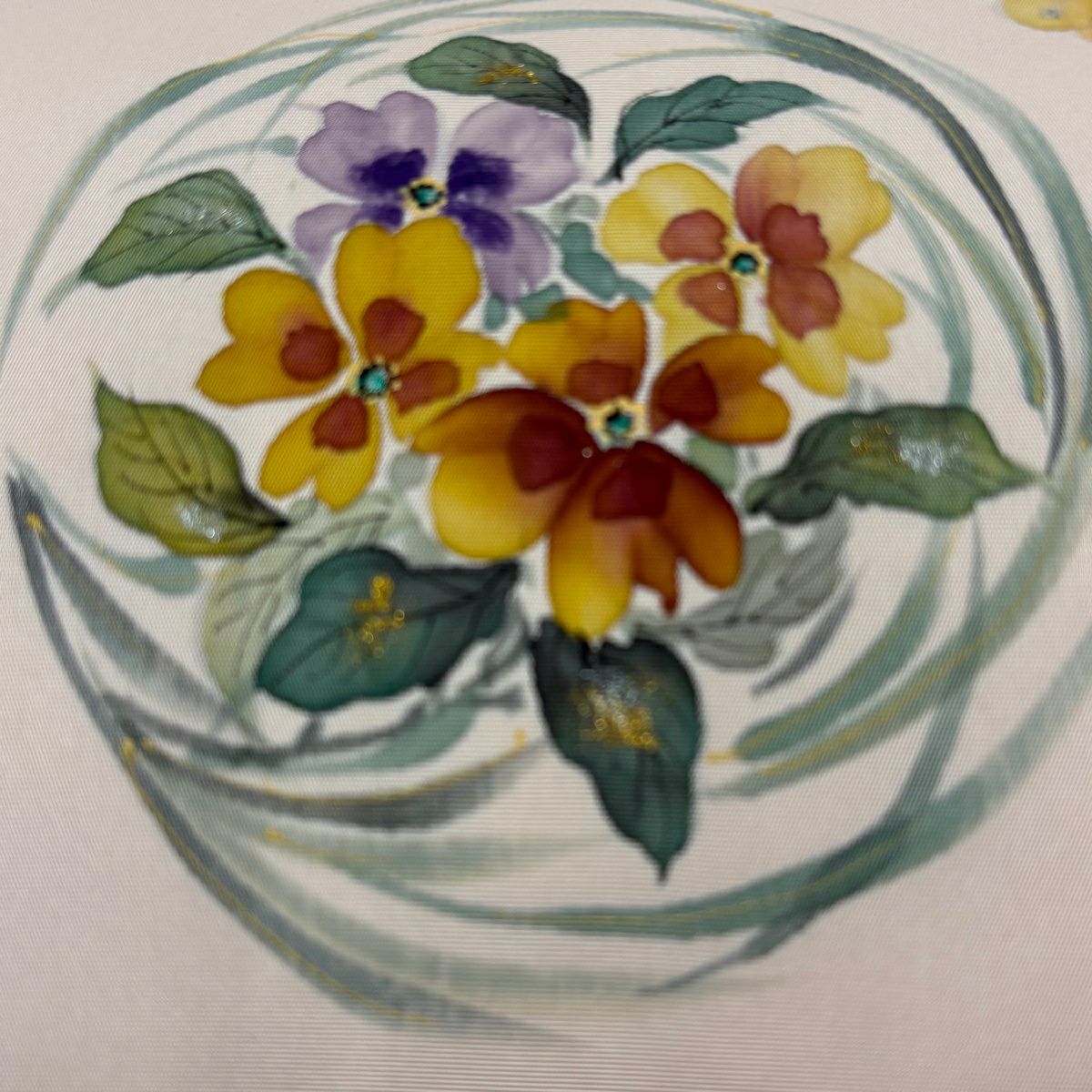 【美品】 名古屋帶 秀品級 花丸紋 蝴蝶 金銀彩 淺粉色 純蠶絲