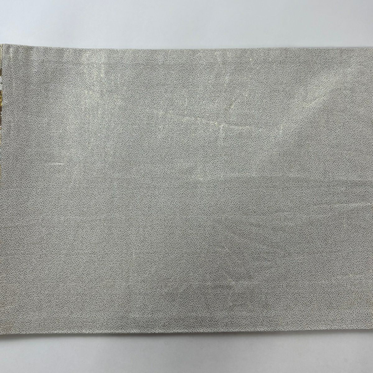 【美品】 袋帶 秀品級 鈴乃屋 菊花花 櫻花花 金絲 金金箔 金色 六通 純蠶絲