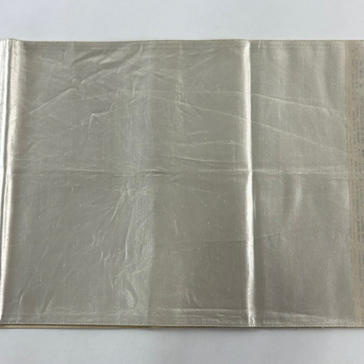 袋帶 秀品級 菊花 鴛鴦 螺鈿金金箔 金金箔 銀 純蠶絲