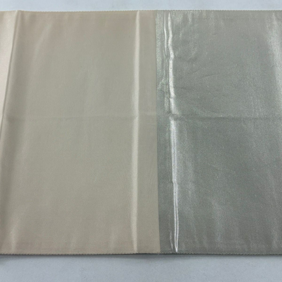 袋帶 秀品級 仙鶴 波頭 金金箔 銀 お太鼓圖案 純蠶絲