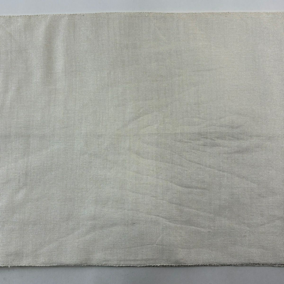袋帶 秀品級 幾何學 銀絲 奶油色 大鼓圖案 純蠶絲