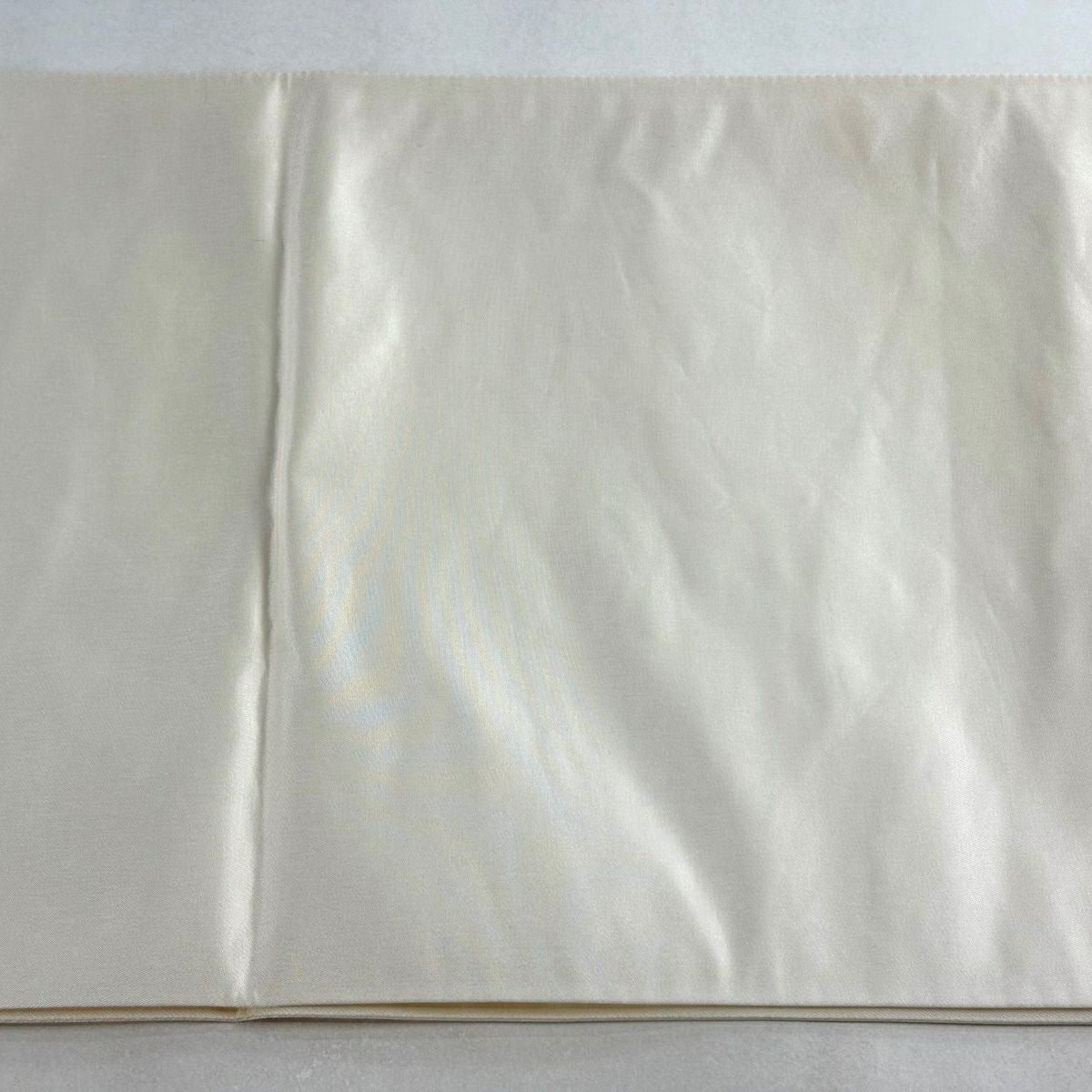 【美品】 袋帶 秀品級 證明書齊全 流水 金銀彩 金金箔 奶油色 大鼓圖案 純蠶絲