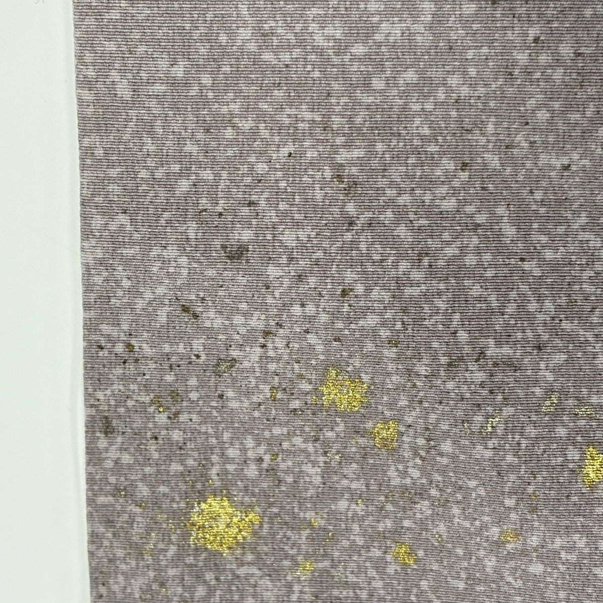訪問服 身長167cm 袖長64.5cm M 雙層 花車 蜀江華紋 金彩裝飾 刺繡 灰紫 純蠶絲 秀品級